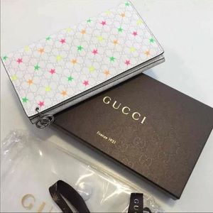 AUTHENTIC GUCCI CANVAS GG WALLET